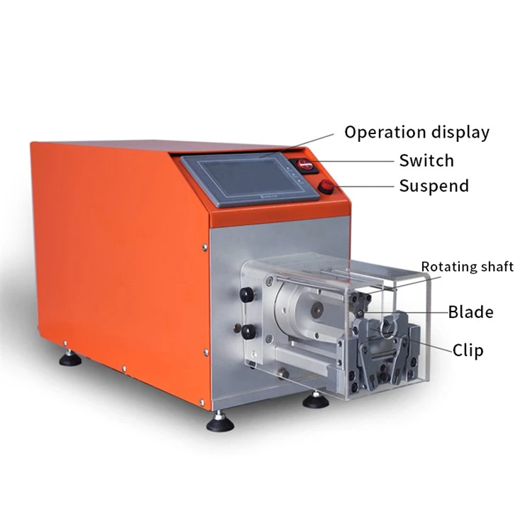Coaxial Cable Stripping Machine