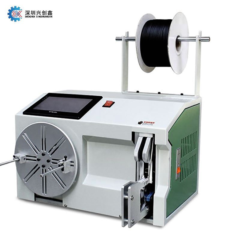 Headphone Coiling Winding and Tying Machine