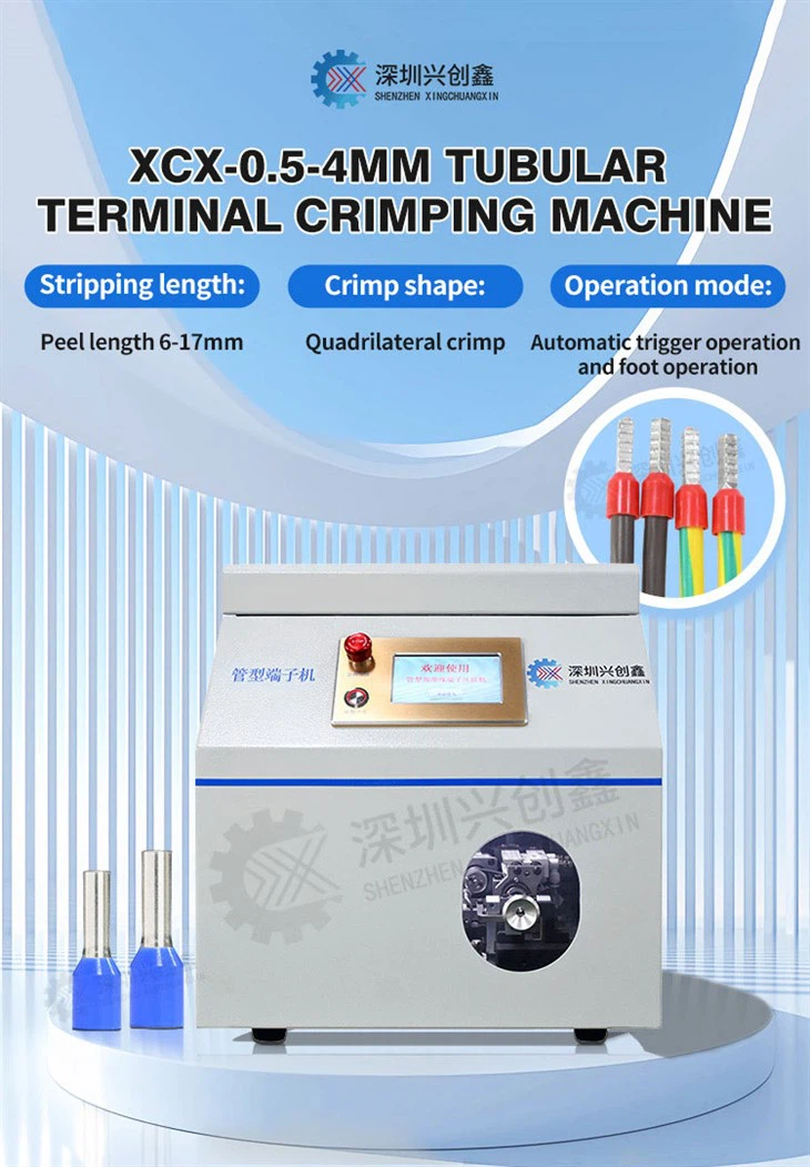 Electric Terminal Crimping Machine
