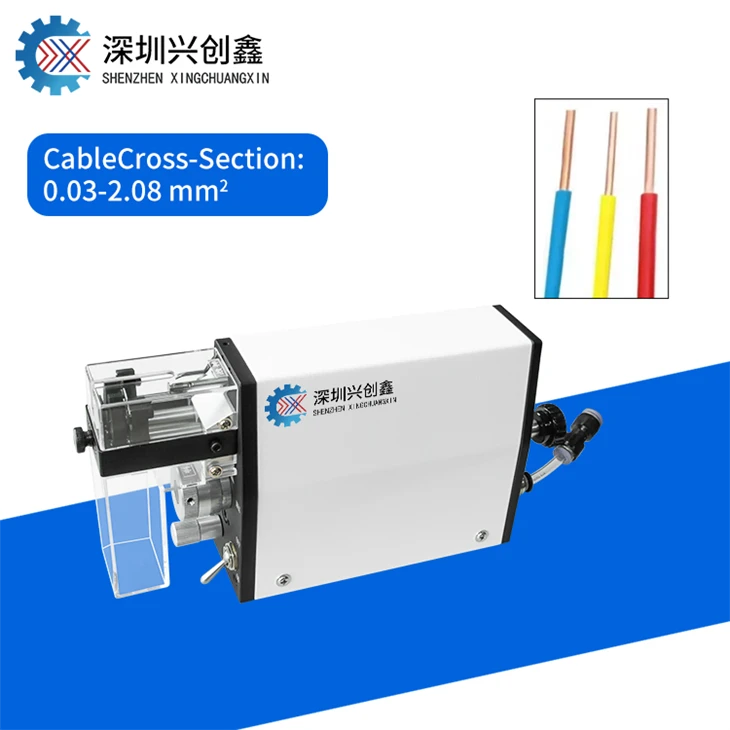 High Precision Semi-automatic Pneumatic Cable Stripping Machine,XCX-10MT 0.02-2.08 Mm2 Cable Wire Stripping Machine