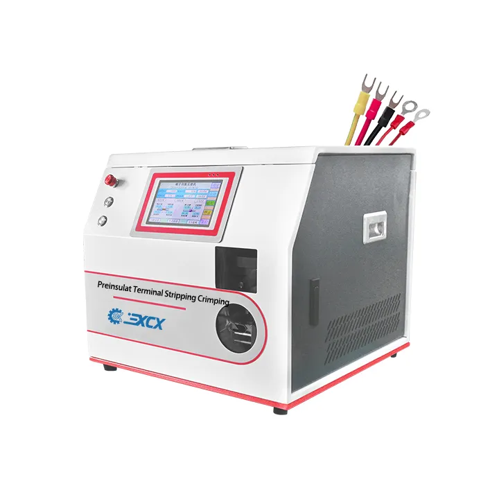 Semi Automatic 18UTOT Wire Stripping Terminal Crimping Machine